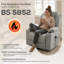 90cm Wide Lift Assist Reclining