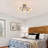 5-Light 14.76" Sputnik Sphere Industrial Linear Semi Flush Mount Ceiling Light-1903706020