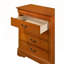 Commode 4 tiroirs, chêne-97137377