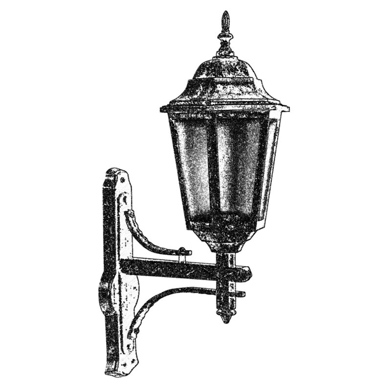 Traditional Outdoor Wall Lamp, Brown, 27.6 x 9.1 x 11.0 inches | Durable ABS Body & Polycarbonate Cap | E27 Socket, Max 40W | IP65 Rated for Weather Resistance | Perfect for Nostalgic & Industrial Decor