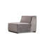 Élégant canapé d'angle avec structure en bois de hêtre, 118 x 75 x 30 pouces | Tissu 100% polyester, mousse grise douce et coussins en mousse de silicone | Comprend 4 coussins (20 x 20 po) | Coussins fixes, nettoyage à sec, conception hôtelière moderne-1443861332