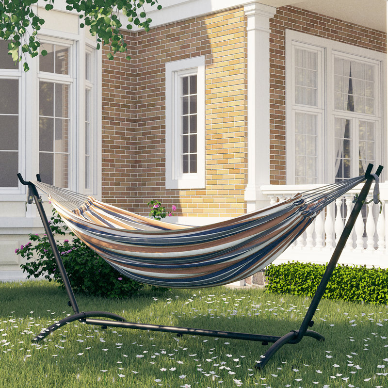 Joliet Double Classic Hammock with Stand
