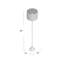 Lampe sur pied 68 po Calabro