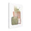 «Delicate Pink and Green 3» par Sally Ann Moss - reproduction d'art sur toile tendue-1659857327