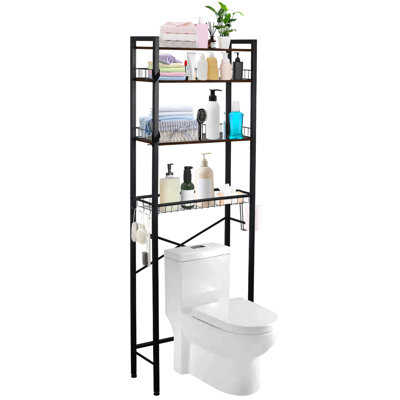 Stylish 4-Tier Toilet Organizer
