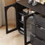 Buffet en bois massif de grande capacité. Buffet 59,05 po-1762589149