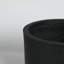 Large Black Planters Set Of 2, Magnesium Oxide Modern Rustic Home Patio