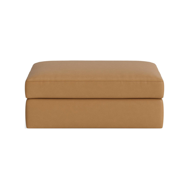 The OG Ottoman, Leather - Butterscotch