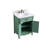 Angelique 27'' Single Bathroom Vanity with Genuine Marble Top-747976009-747674645