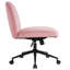 Milicent Armless Wide Desk Chair with Wheels-799725500-804155516