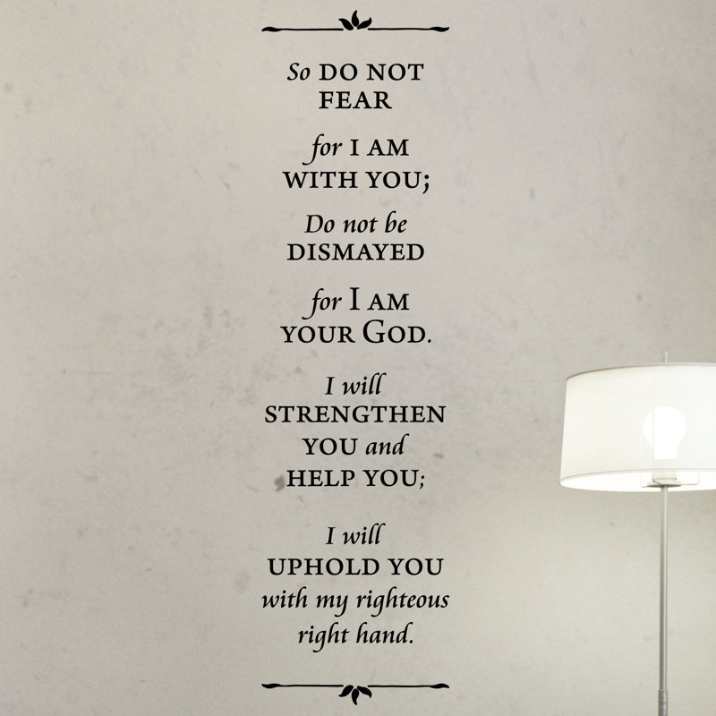 Adhésif décoratif « i will you you maintiendra you you »