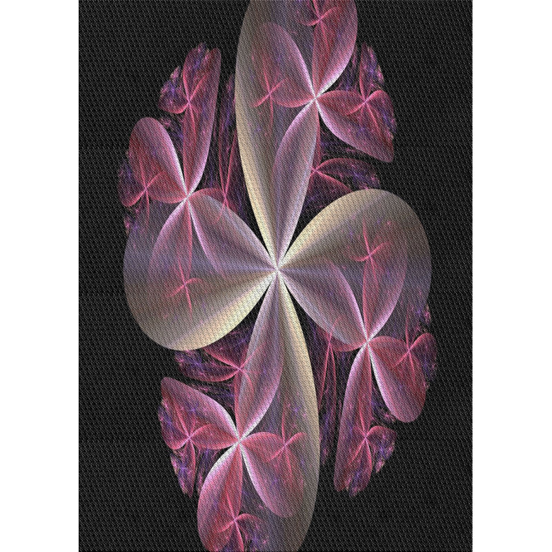 Wool Abstract Indoor Rug