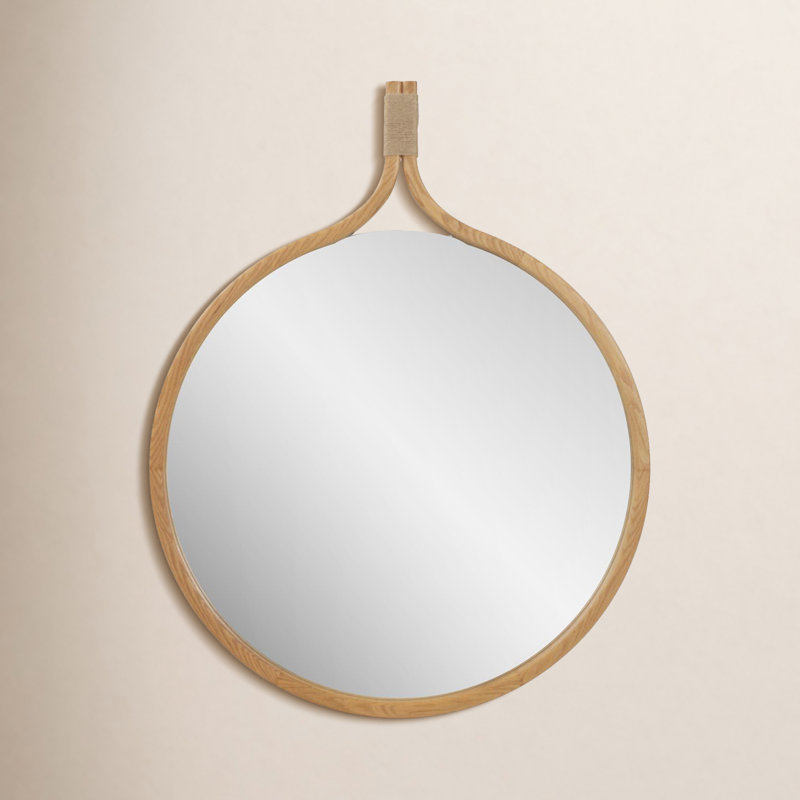 Miroir rond Ulah, Cercle, 37 po x 29 po