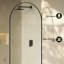 Porte 34 X 76 Framed Fixed 3/8 In. (10Mm) Clear Tempered Glass Shower Door With Black Matte Frame-113107498