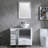 Wellbrock 36'' Single Bathroom Vanity with Stone Top