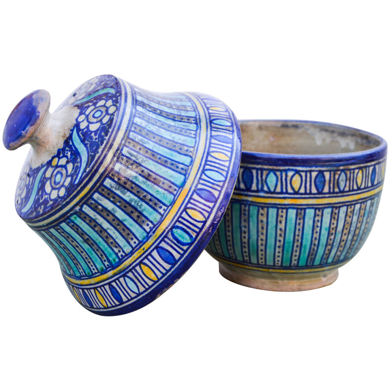 Moorish Handmade Ceramic Decorative Bowl