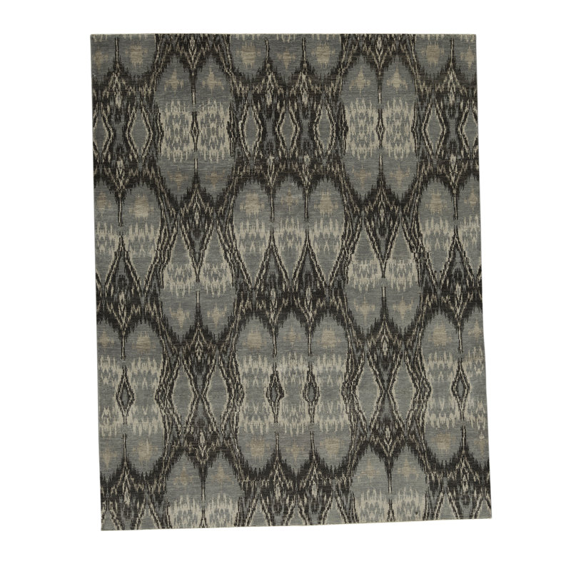 Wool Ikat Area Rug