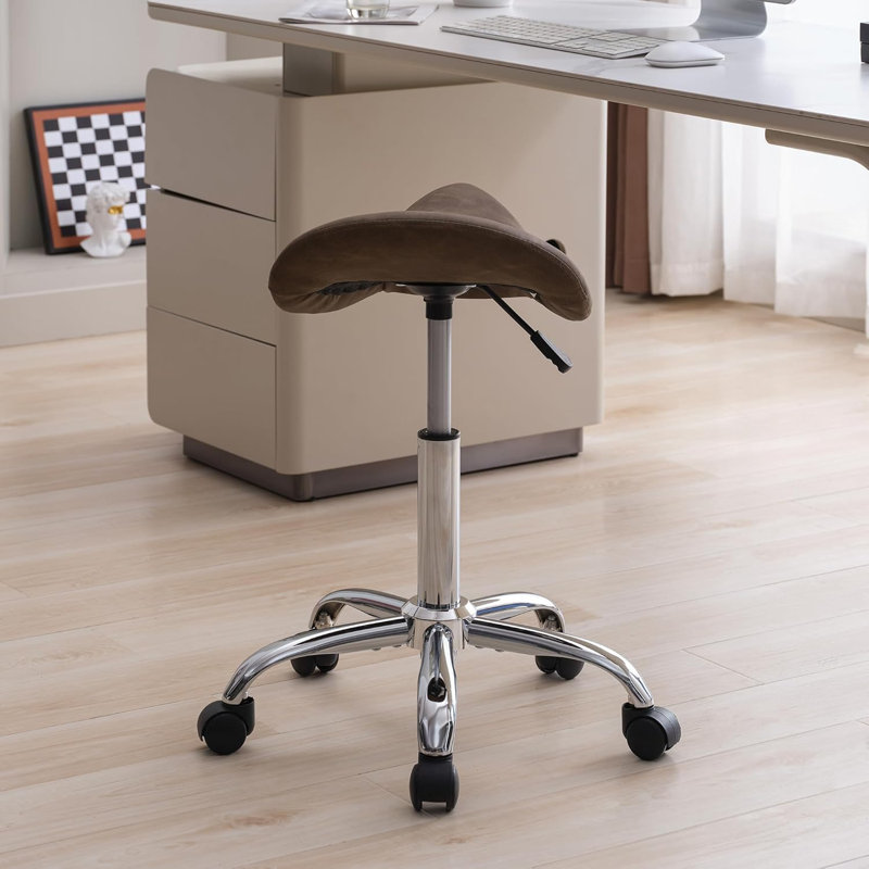 Saddle Stool, Brown
