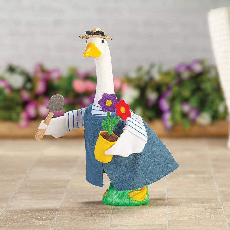 Tenue de jardinier pour grande oie