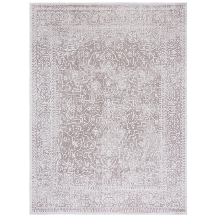 Calidia Oriental Beige/Cream Area Rug
