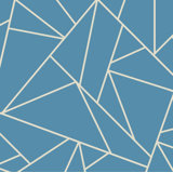 Origami Geometric Vinyl Wallpaper Roll by Jamie Graney