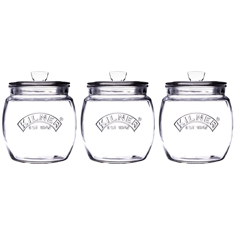 Universal Push Top Jars 0.85 Litre