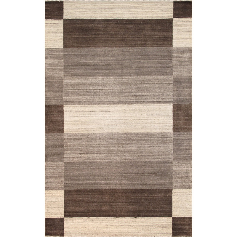 Tribal Striped Area Rug