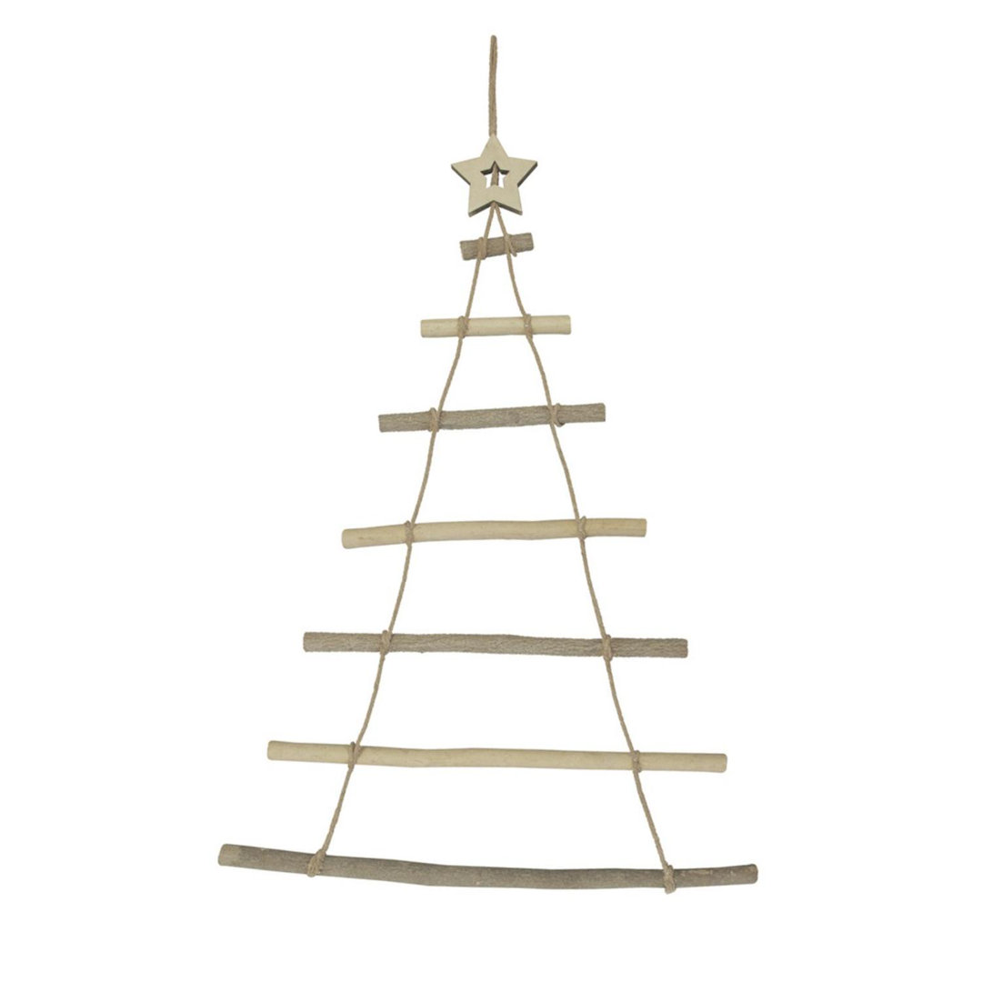 31" Natural Wood Twig Tree with Star Hanging Christmas Decoration Northlight Seasonal