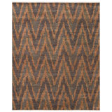 Nashville Charcoal Hand-Knotted Wool Blend Area Rug
