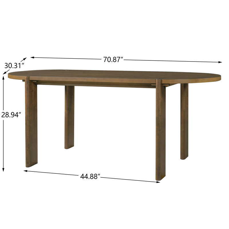 Ensemble de table de salle à manger 7 pièces 7 pièces Modern Modern