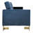 Hayasdan Full / Double 77.1'' Velvet Convertible Sofa-1311158772