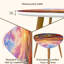 Ensemble de 2 tables basses gigognes Triangle