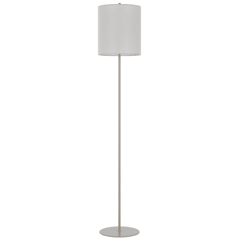 Taisa Traditional Floor Lamp, White