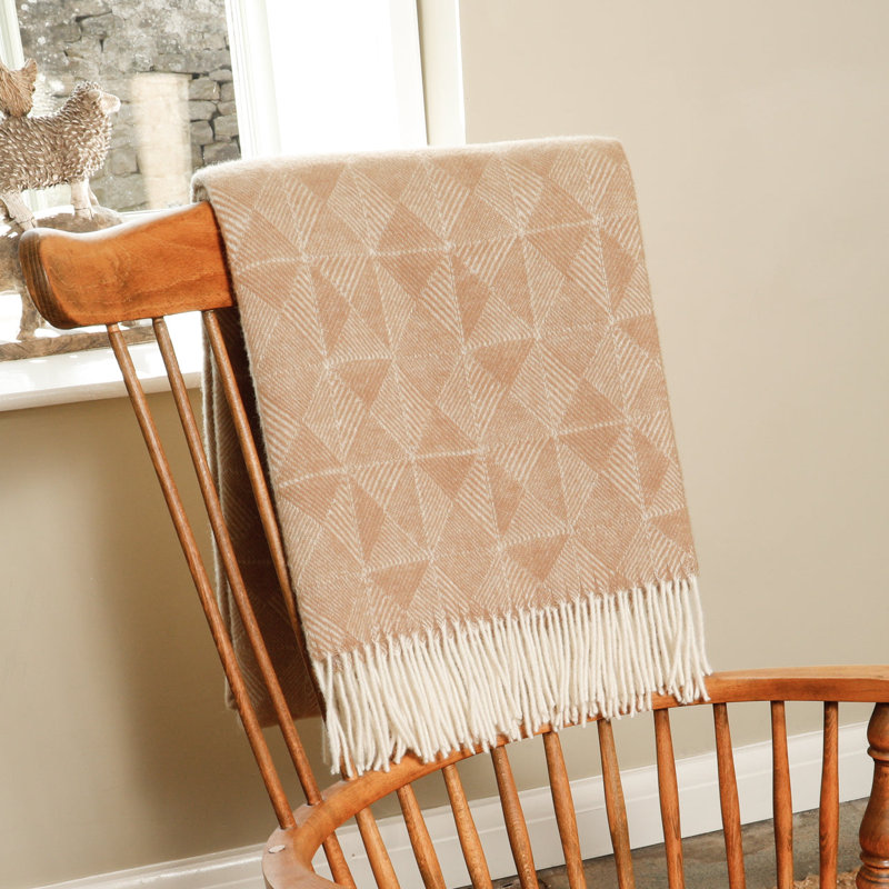 Knutsen Throw Blanket, Beige