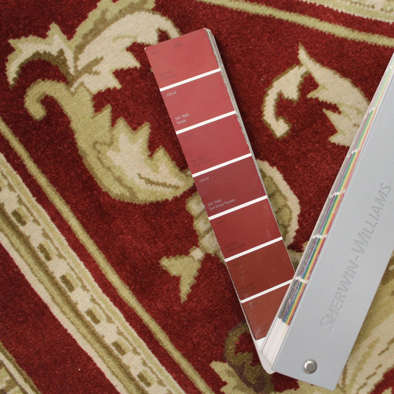 9'X12' Oriental Area Rug in Red