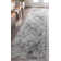 Tapis gris médaillon Well