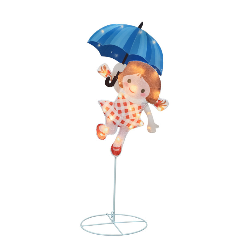 36in Rudolph 2D PreLit LED Misfit Doll