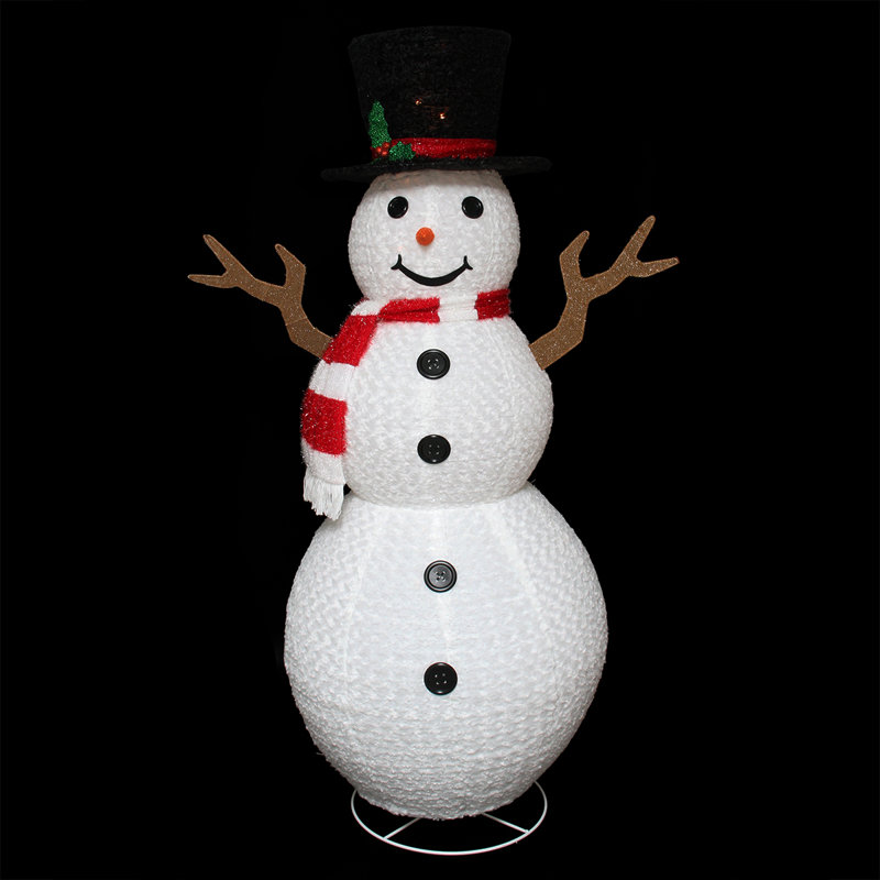 Décoration de Noël pour grand bonhomme de neige 6 po