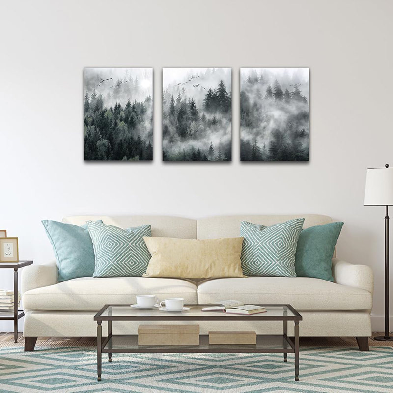 3 Piece Wrapped Canvas Wall Art