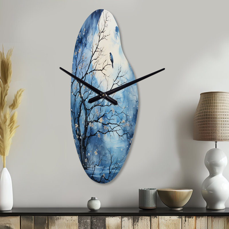 Horloge murale incurvée Gielen, Médium