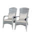 Chaise de patio avec coussins (coussin gris)-1125353246