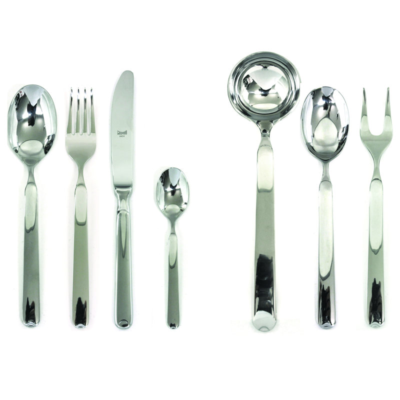 GOCCIA 51 - Piece Stainless Steel Flatware Set - Service for 12