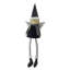 26.5" Blue and White Angel with Dangling Legs Christmas Figurine