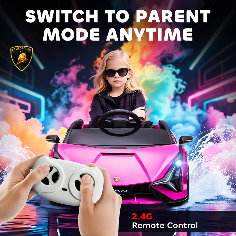 Goodyear Isabelle & Max Battery Powered Ride On with Remote Control, Pink