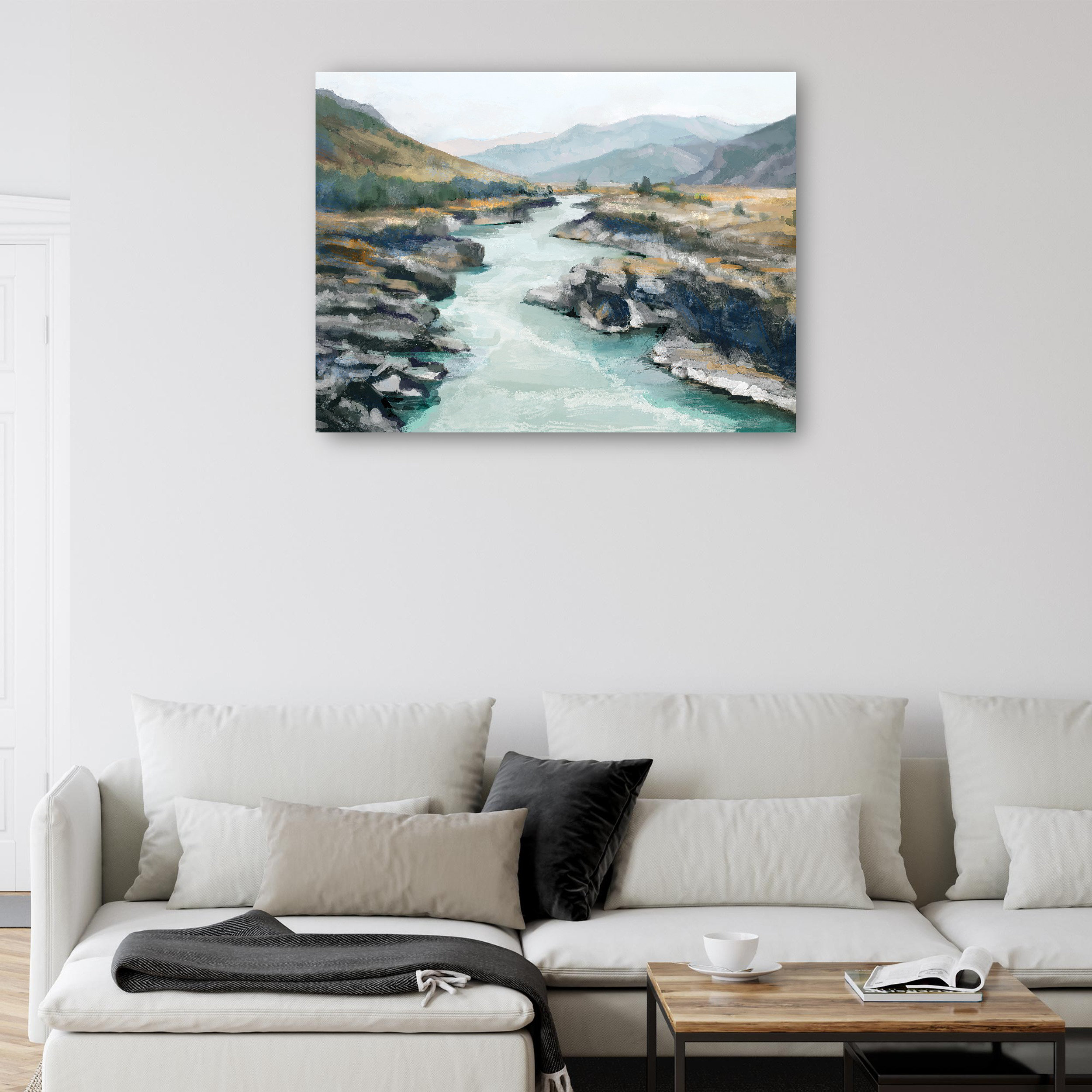 Millwood Pines Landscape Layers II by Studio Arts Canvas Art Print ...