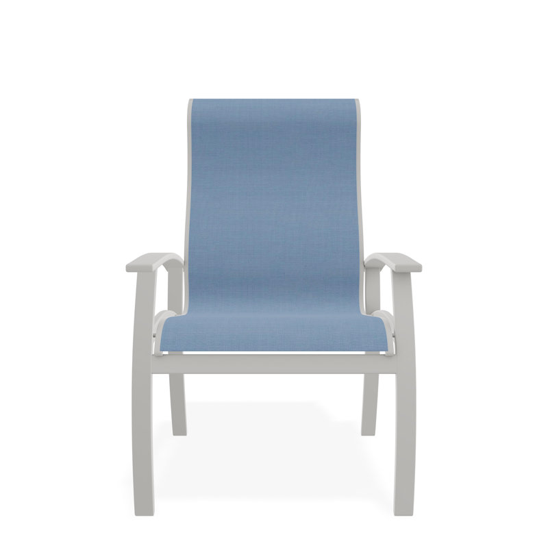 Belle Isle Outdoor Dining Armchair, Sky, Snow