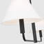 Sean Lavin Colfax Dining Room Chandelier With White Linen Shade-1785226925-1785226927-1785226928