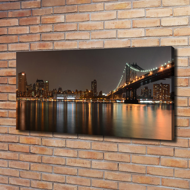 Between The Bridges - Wrapped Canvas Print