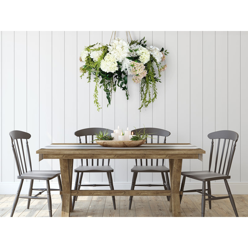 Hydrangea And Sedum Chandelier