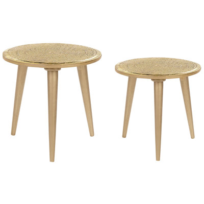 Holtsville Solid Wood Nesting Tables